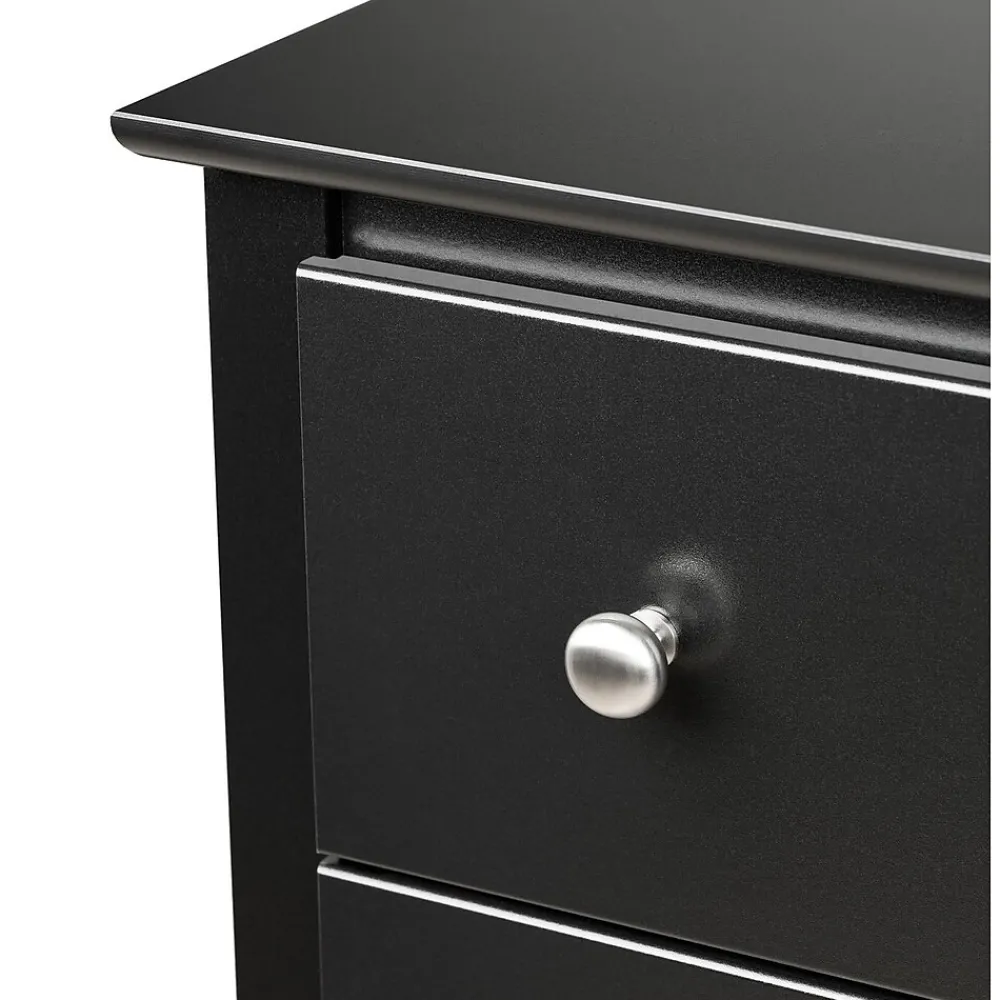 Storage Cabinets*Prepac ™ 53.25" Sonoma Tall 6 Drawer Chest, Black