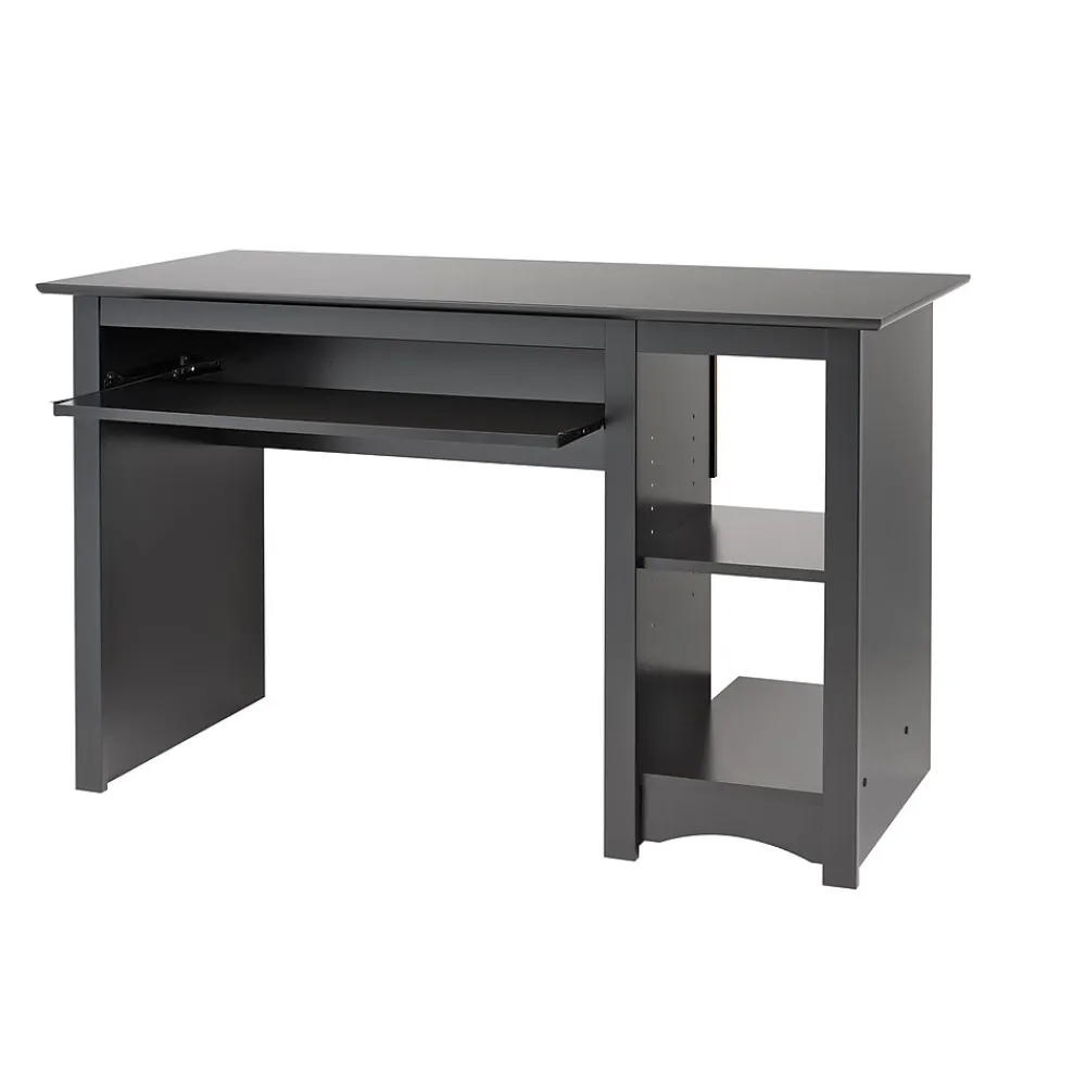 Computer Desks*Prepac 48" W Computer Desk, Black (BDD-2948)