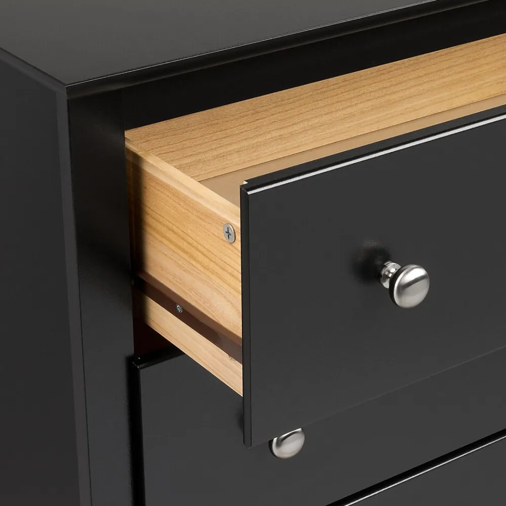 Storage Cabinets*Prepac ™ Sonoma Composite Wood 2 Drawer Armoire, Black