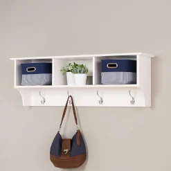 Shelving*Prepac â„¢ Sonoma Entryway Cubbie Shelf, 48" x 11.5", White