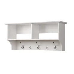 Shelving*Prepac â„¢ Wide Hanging Entryway Shelf, 36" x 11.5", White (WEC-3616)