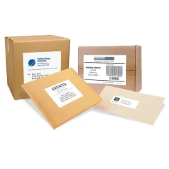 Pres-a-ply Laser/Inkjet Shipping Labels, 3-1/3
