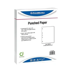 Multipurpose Paper*Printworks Professional 8.5" x 11" Multipurpose Paper, 20 lbs., 92 Brightness, 500/Ream, 5 Reams/Carton (04340)