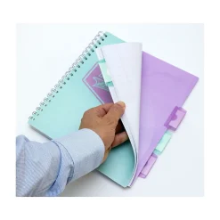 Subject Notebooks|Pukka Pad Pastels 5-Subject Notebooks, 8.5