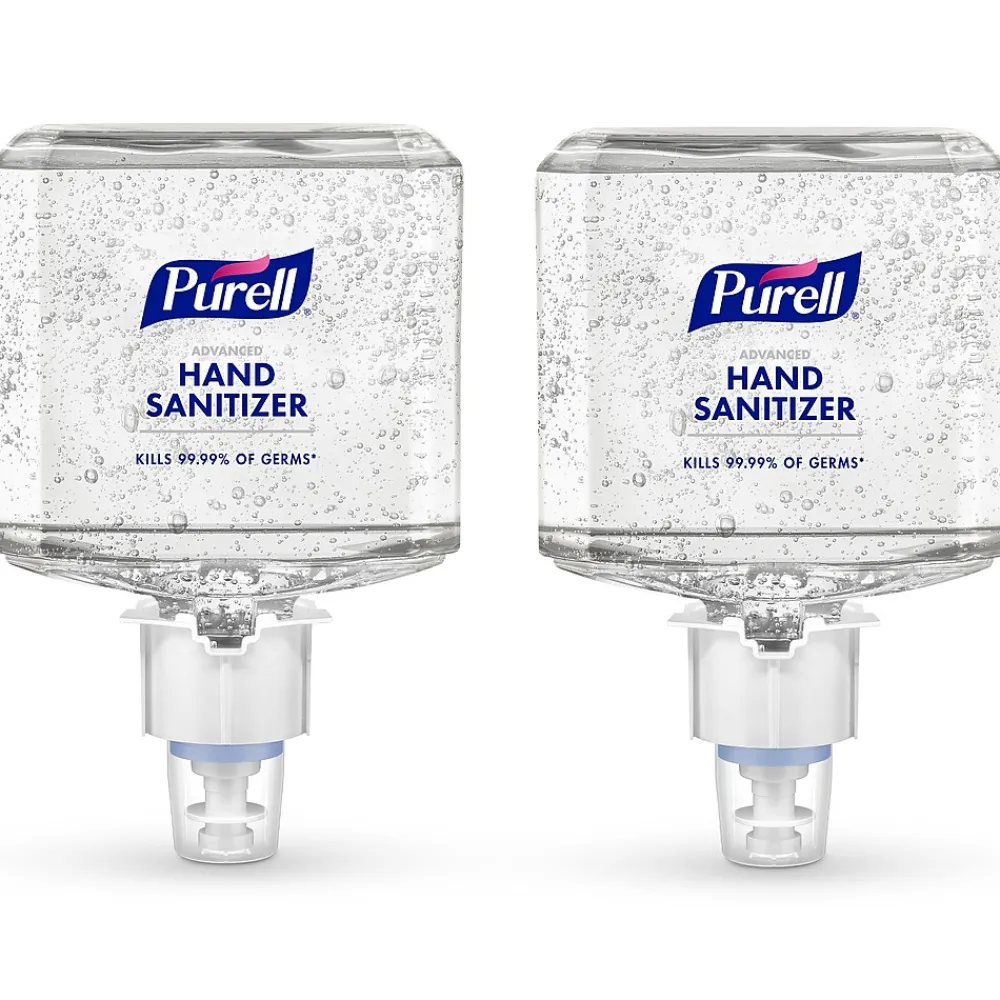 Advanced 70% Alcohol Gel Hand Sanitizer Refill for ES6 Dispenser, 1200 mL, 2/Carton (6463-02)<Purell Sale