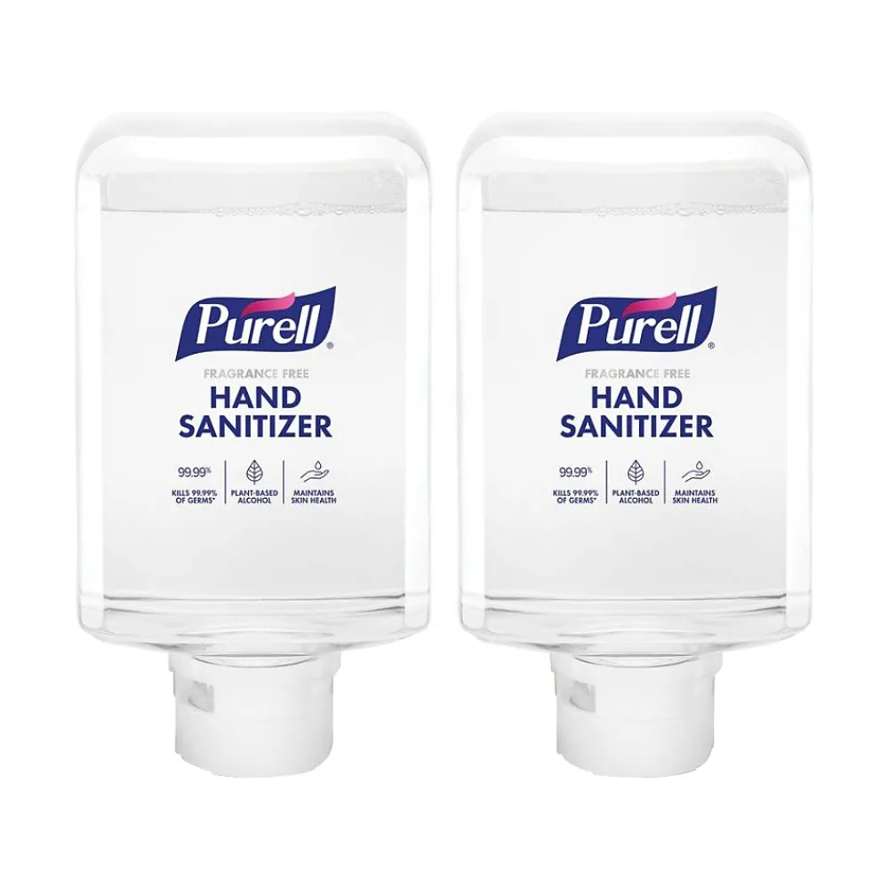 Advanced 70% Alcohol Foaming Hand Sanitizer Refill for ES10 Dispenser, 1200 mL., 2/Carton (8351-02)<Purell