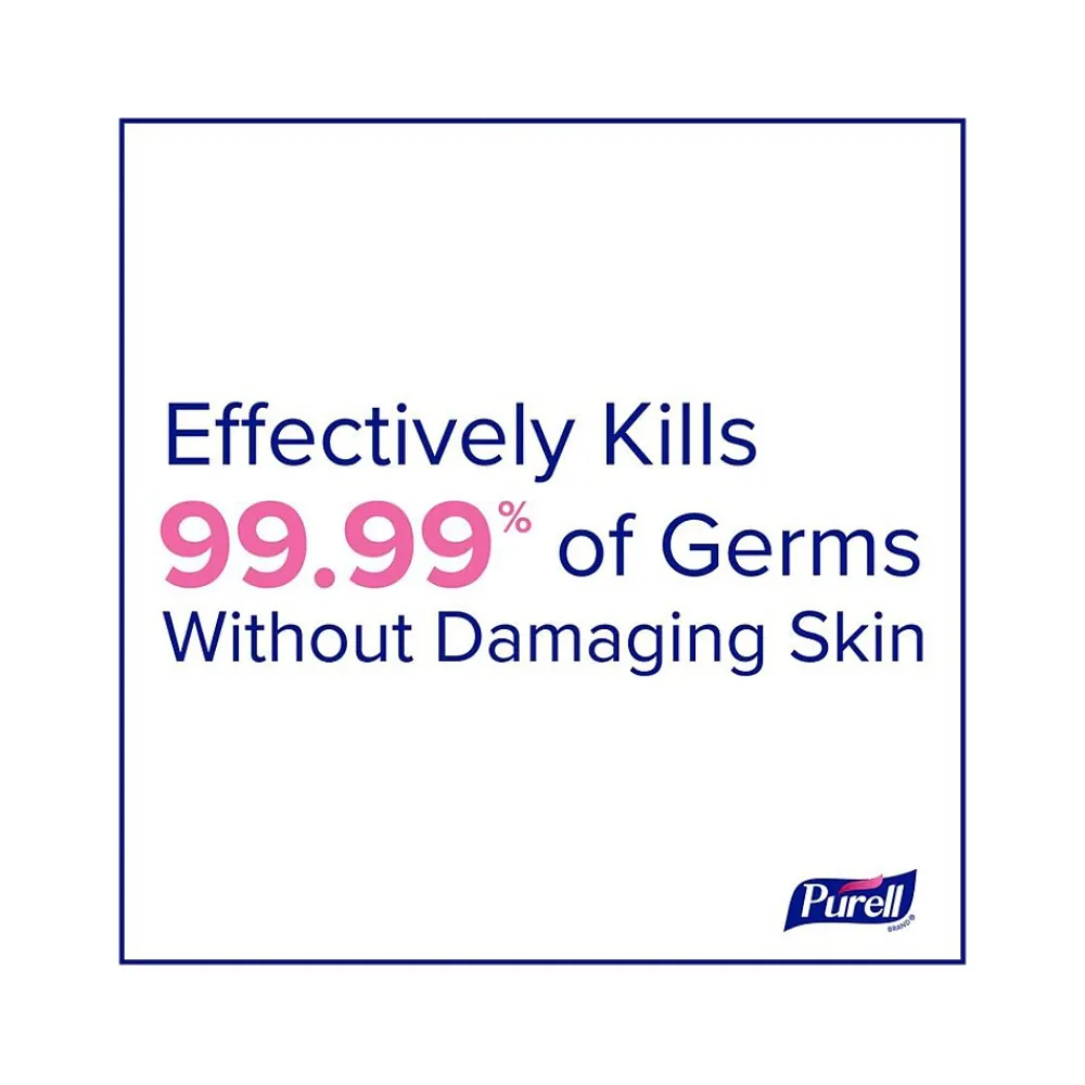Advanced 70% Alcohol Foaming Hand Sanitizer Refill for ES10 Dispenser, 1200 mL., 2/Carton (8351-02)<Purell