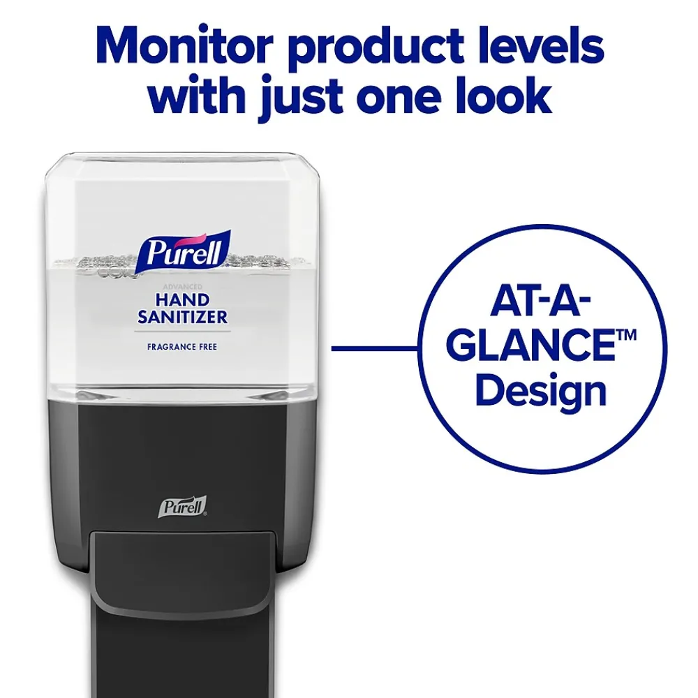 Advanced 70% Alcohol Foaming Hand Sanitizer Refill for ES4 Dispenser, 1200 mL, 2/Carton (5053-02)<Purell
