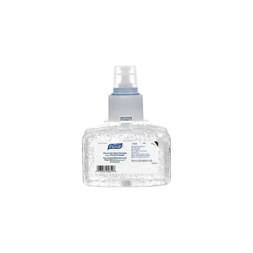 Advanced 70% Alcohol Gel Hand Sanitizer Refill for LTX 7 Dispenser, 2309 mL., 3/Carton (1303-03)<Purell New