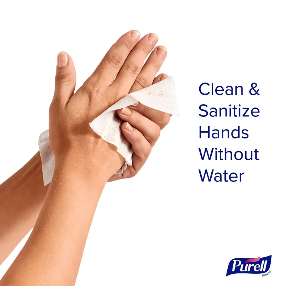 Cottony Soft Antibacterial Hand Sanitizing Wipes, 1000/Carton (9026-1M)<Purell Sale