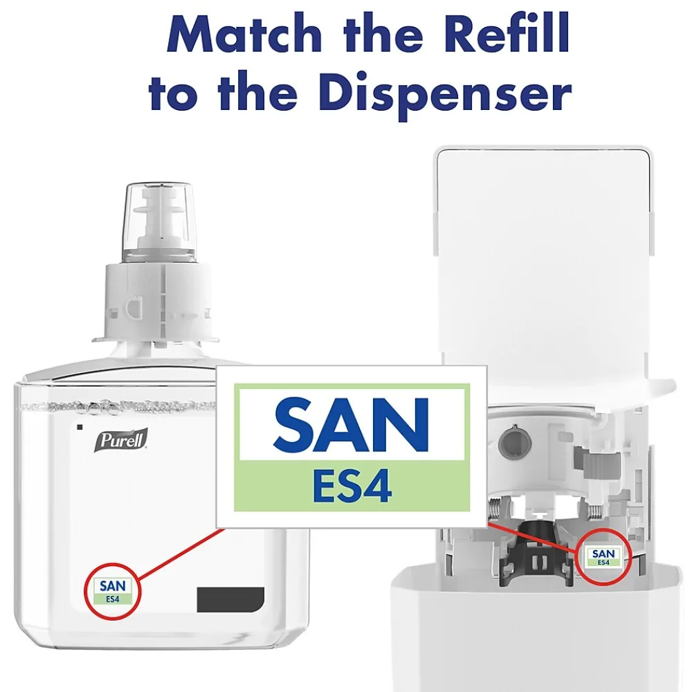 ES4 Wall Mounted Hand Sanitizer Dispenser, White (5020-01)<Purell Outlet