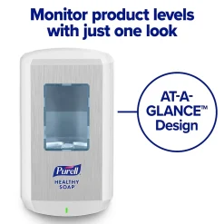 HEALTHY SOAP CS8 Automatic Wall Mounted Hand Soap Dispenser, White (7830-01)<Purell New