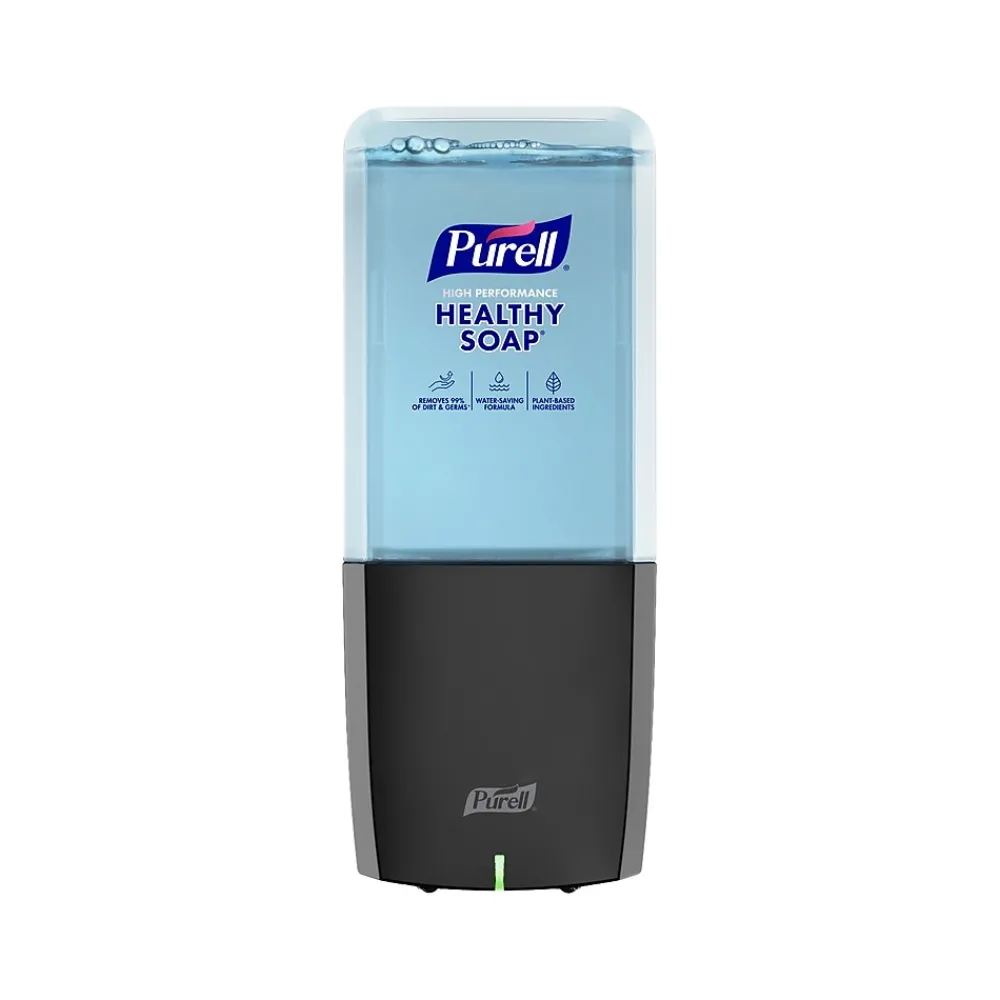 HEALTHY SOAP ES10 Automatic Wall Mounted Hand Soap Dispenser, Graphite (8334-E1)<Purell Hot