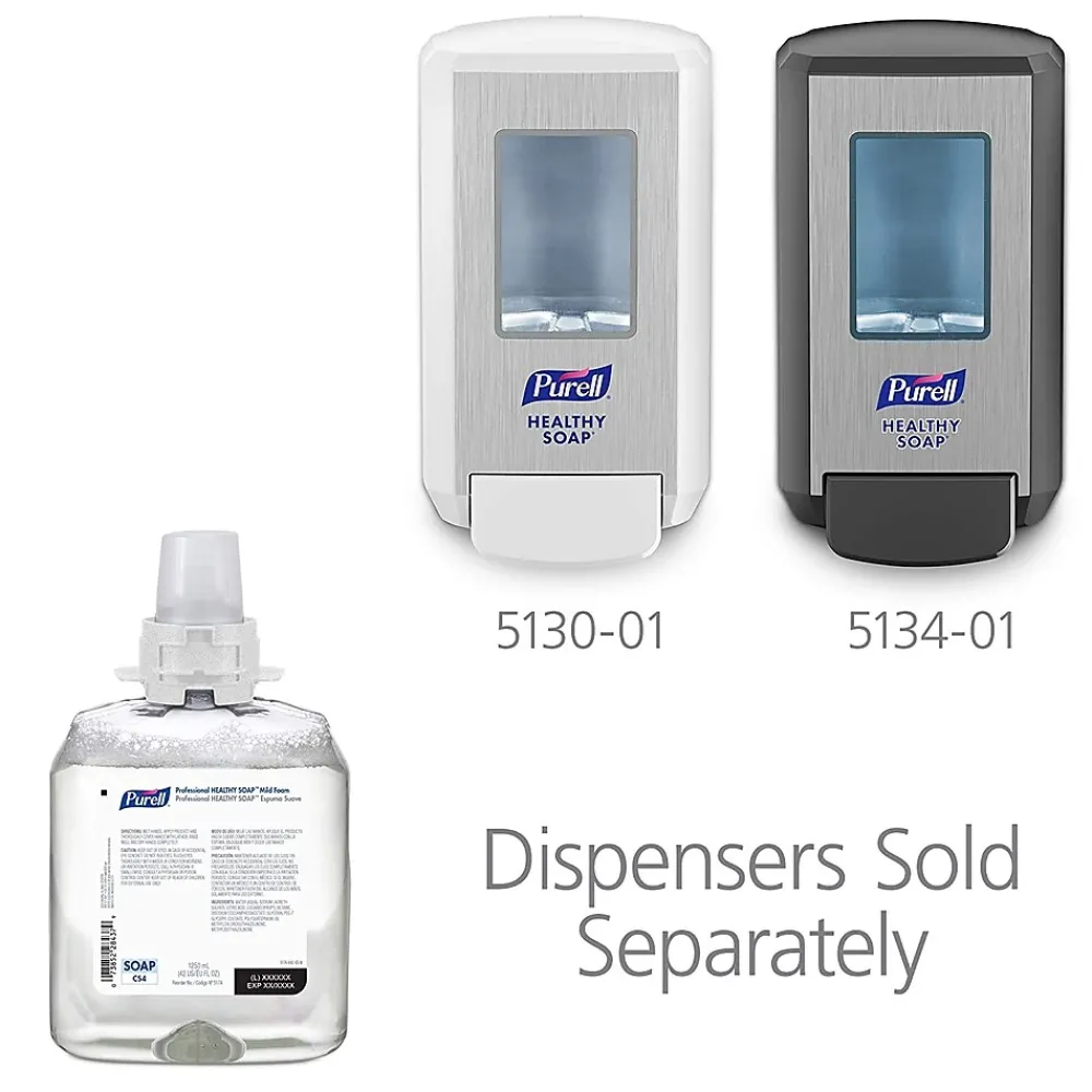 HEALTHY SOAP Foaming Hand Soap Refill for CS4 Dispenser, 1250 ml., 4/Carton (5174-04)<Purell Outlet