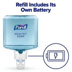 HEALTHY SOAP Foaming Hand Soap Refill for ES8 Dispenser, 1200 ml, 2/Carton (7772-02)<Purell Best