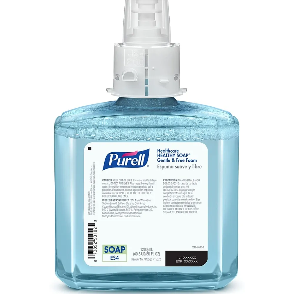 HEALTHY SOAP Foaming Hand Soap Refill for ES4 Dispenser, 1200 ml, 2/Carton (5072-02)<Purell Outlet