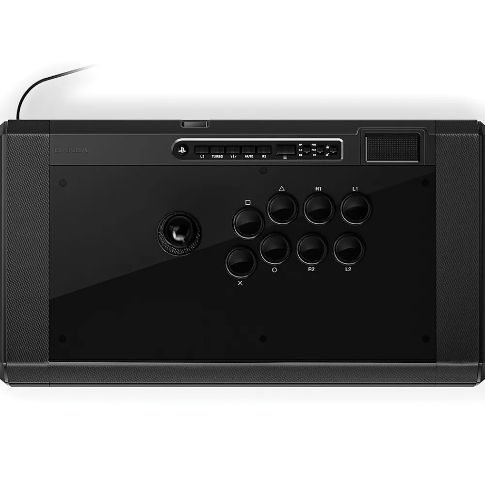 Clearance QANBA Obsidian 2 QANQ7 Joystick for PlayStation 5/4 & PC, Wired, Black Obsidian