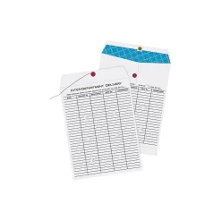 Outlet Quality Park Button & String Inter-Departmental Envelope 10" x 13", White Wove, 100/Box (QUA63663)