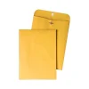 New Quality Park Clasp & Moistenable Glue Kraft Catalog Envelopes, 10" x 13", Kraft, 100/Box (QUA37797)