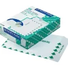Sale Quality Park First Class Redi-Strip Redi-Seal Catalog Envelope, 10" x 13", White/Green Border, 100/Box (44786)