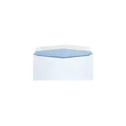 Outlet Quality Park Flap-Stik Security Tinted #10 Window Envelope, 4 1/2" x 9 1/2", White, 500/Box (90130)