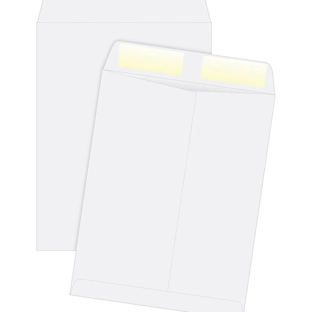 Best Quality Park Gummed Catalog Envelope, 10" x 13", Woven White, 250/Box (41688)
