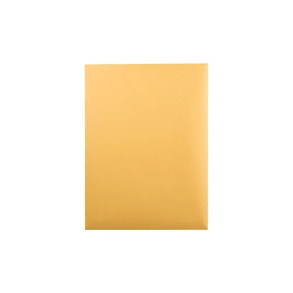 Clearance Quality Park Gummed Kraft Catalog Envelopes, 9" x 12", Kraft, 250/Box (QUA41465)