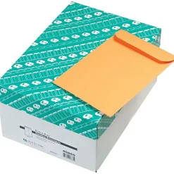 Hot Quality Park Gummed Kraft Catalog Envelope, 6 1/2" x 9 1/2", Kraft, 500/Box (QUA40865)