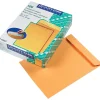 Discount Quality Park Gummed Open-End Catalog Envelopes, 10" x 13", Brown, 100/Bx (QUA41667)
