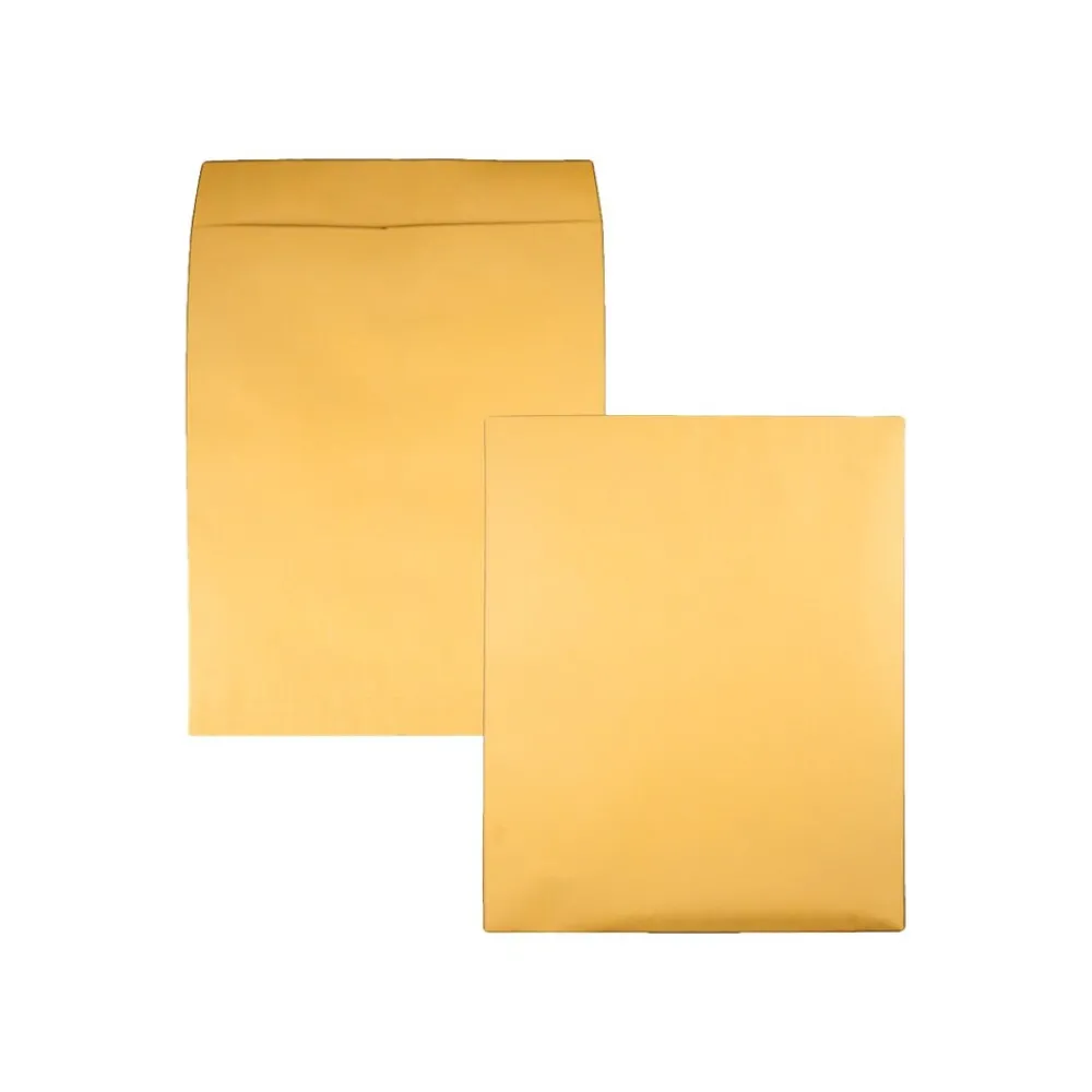 Online Quality Park Jumbo Open End Kraft Catalog Envelopes, 14"L x 18"H, Kraft, 25/Box (QUA42354)