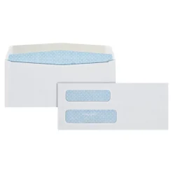Outlet Coastwide Professional Quality Park Products® 3 5/8" x 8 5/8" White 24 lbs. Security Tinted Check Envelopes, 1000/Pack