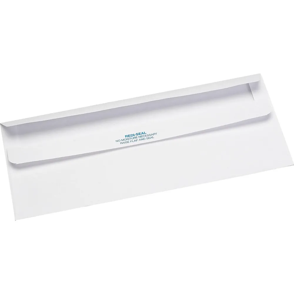 Hot Quality Park Redi-Seal #10 Window Envelopes, 4 1/8" x 9 1/2", White Wove, 500/Box (21318)