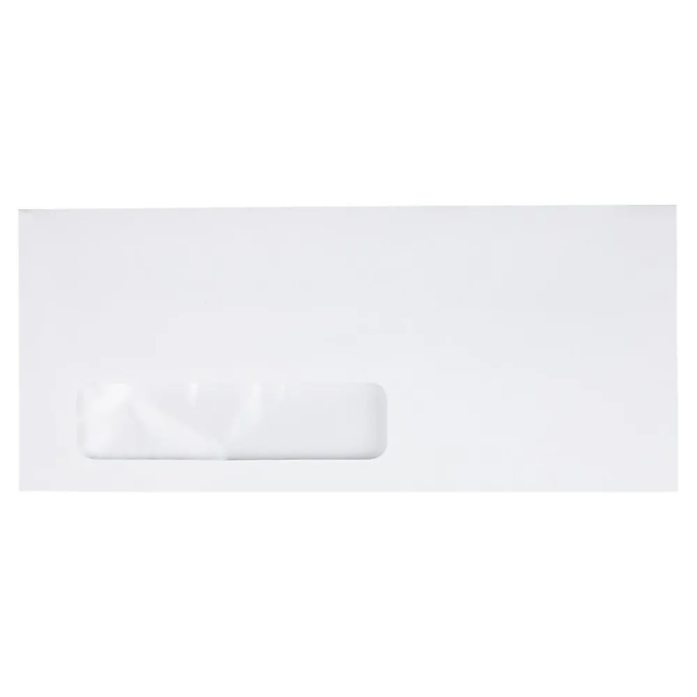 Hot Quality Park Redi-Seal #10 Window Envelopes, 4 1/8" x 9 1/2", White Wove, 500/Box (21318)