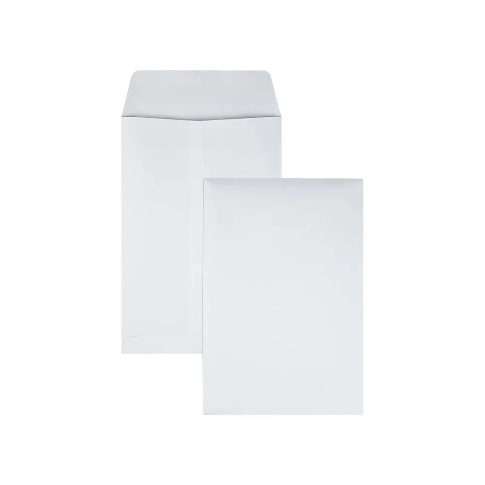 Online Quality Park Redi-Seal Catalog Envelopes, 6.5" x 9.5", White Wove, 100/Box (QUA43317)