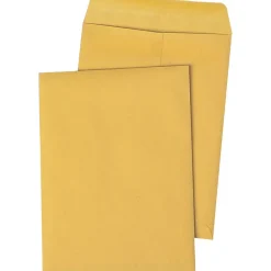 Sale Quality Park Redi-Seal Kraft Catalog Envelope, 9 1/2" x 12 1/2", Kraft, 100/Box (43667)