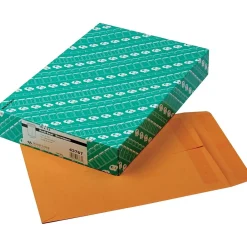 Online Quality Park Redi-Seal Kraft Catalog Envelope, 10" x 13", Kraft, 100/Box (43767)