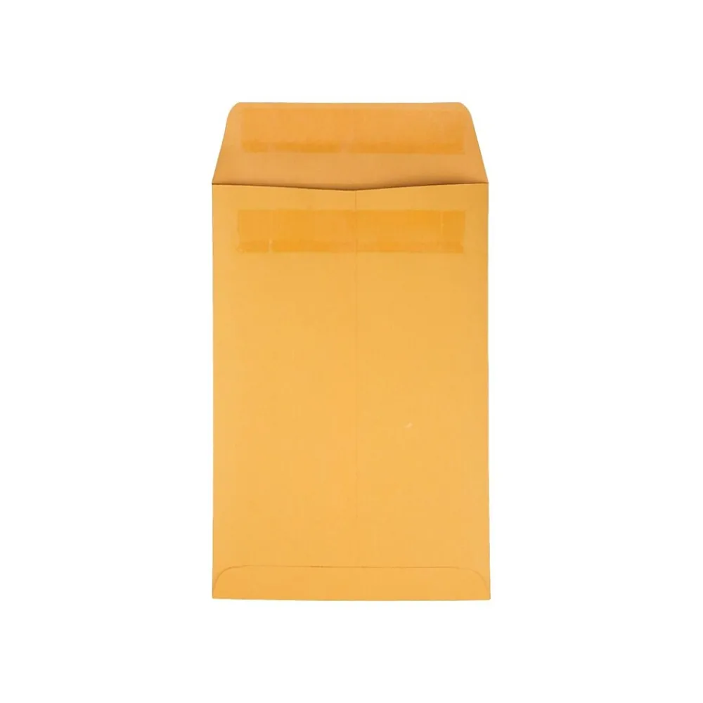 Hot Quality Park Redi-Seal Kraft Catalog Envelopes, 6"L x 9"H, Brown, 100/Box (QUA43167)