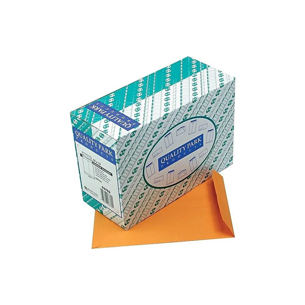 Online Quality Park Redi-Seal Kraft Catalog Envelopes, 10" x 13", Kraft, 250/Box (QUA43762)