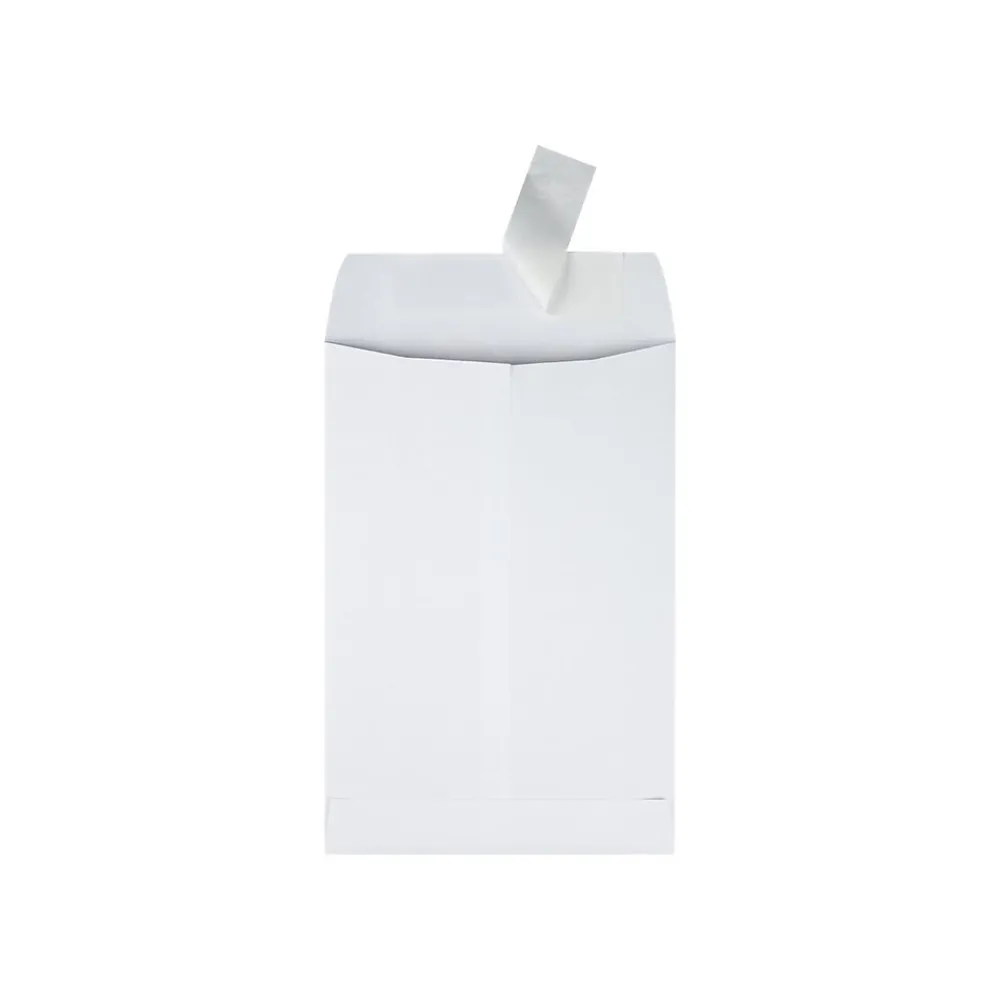 Sale Quality Park Redi-Strip Catalog Envelopes, 6.5" x 9.5", White Wove, 100/Box (QUA44334)