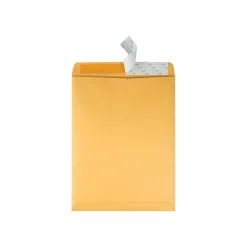 Clearance Quality Park Redi-Strip Kraft Catalog Envelopes, 10" x 13", Brown Kraft, 100/Box (QUA44762)