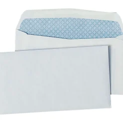 New Quality Park Security #6 Tinted Business Envelopes, 3 5/8" x 6 1/2", White, 500/Bx