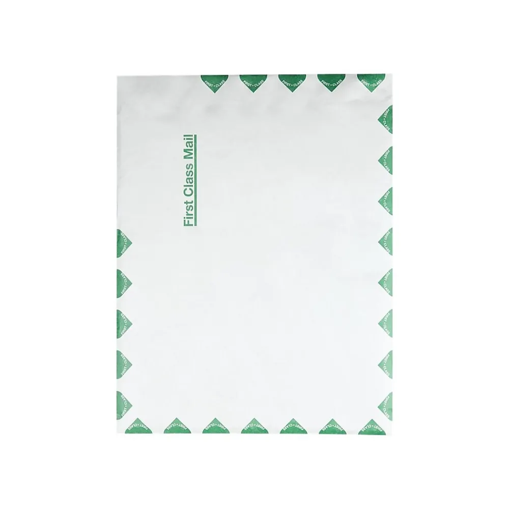 Online Quality Park Tyvek Survivor Self Seal Catalog Envelopes, 10"L x 13"H, White, 100/Box (QUAR1590)