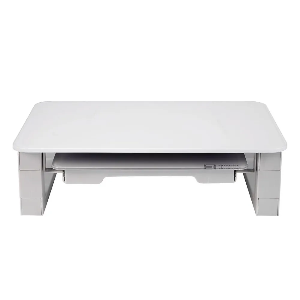 Online Quartet Adjustable Riser with Dry-Erase Board, White (Q090GMRW01)