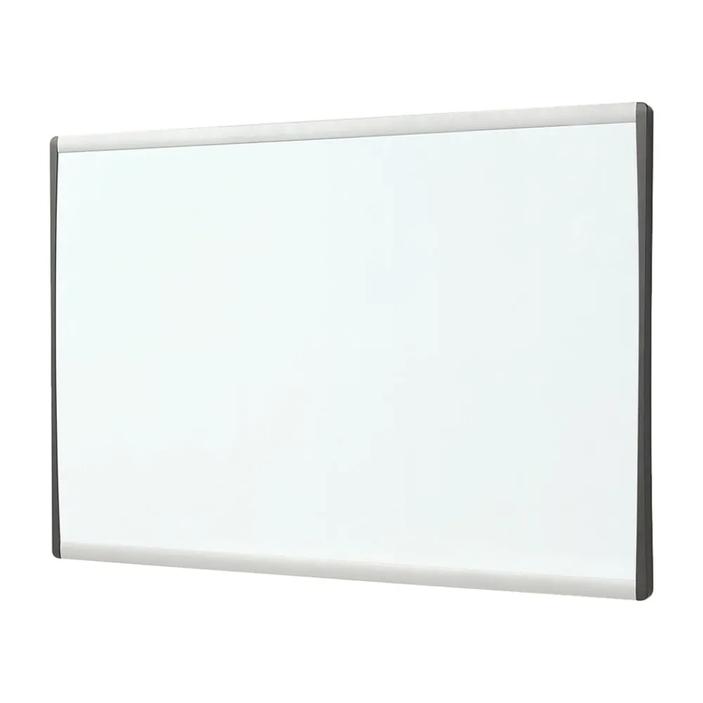 Dry Erase*Quartet Arc Cubicle Painted Steel Dry-Erase Whiteboard, Aluminum Frame, 2' x 1' (ARC2414)