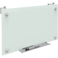 Dry Erase*Quartet Infinity Magnetic Glass Cubicle Dry-Erase Whiteboard, 2.5' x 2' (PDEC1830)