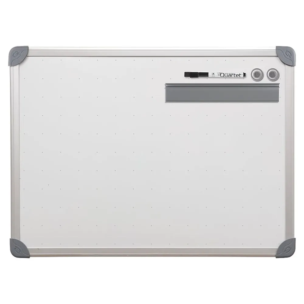 Dry Erase*Quartet Magnetic Painted Steel Dry-Erase Whiteboard, Metal Frame, 17"x23" (13766)