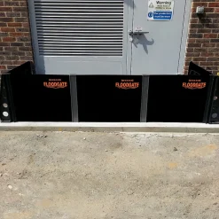Quick Dam Universal Flood Gate, Flood Doorway Control, Expands 45
