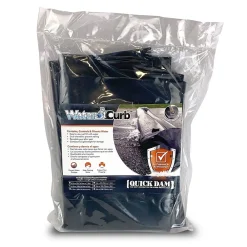 Quick Dam Universal Water Curb, Flood Control, 6.5" x 10', 1/Pack (QDWC610)