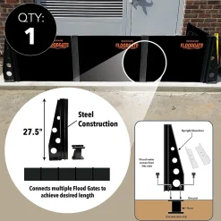 Quick Dam 2-Way Flood Gate Extenders (QDFGSTAN)