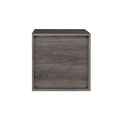Storage Cabinets*QUUBs 15.75" Storage Cabinet with 1 Shelf, Weathered Gray (G115002400)